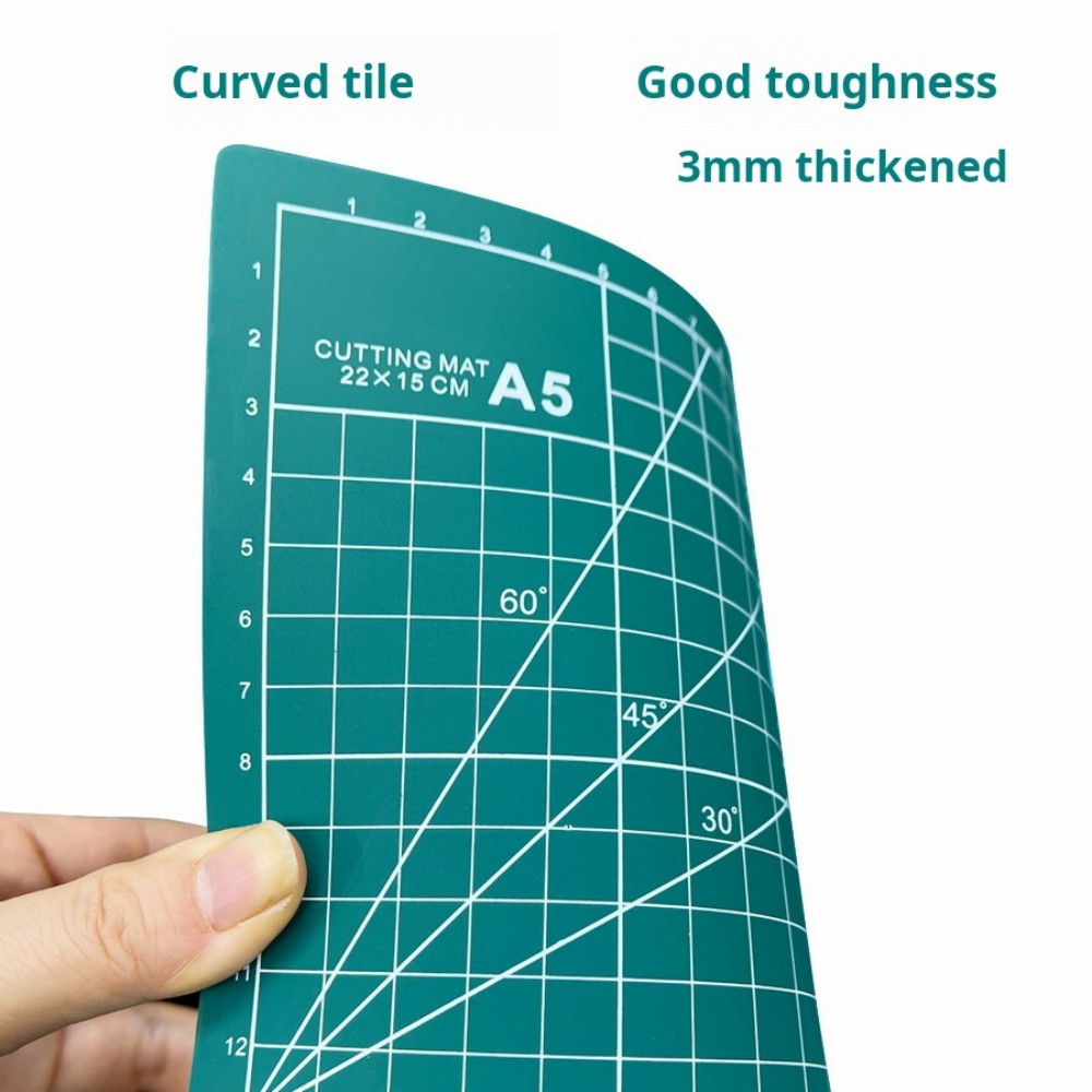 A3/A4 Self-Healing Cutting Mat Double-Sided with Grid Lines Non-Toxic Anti-Glare for DIY Sewing Craft Paper Cutting