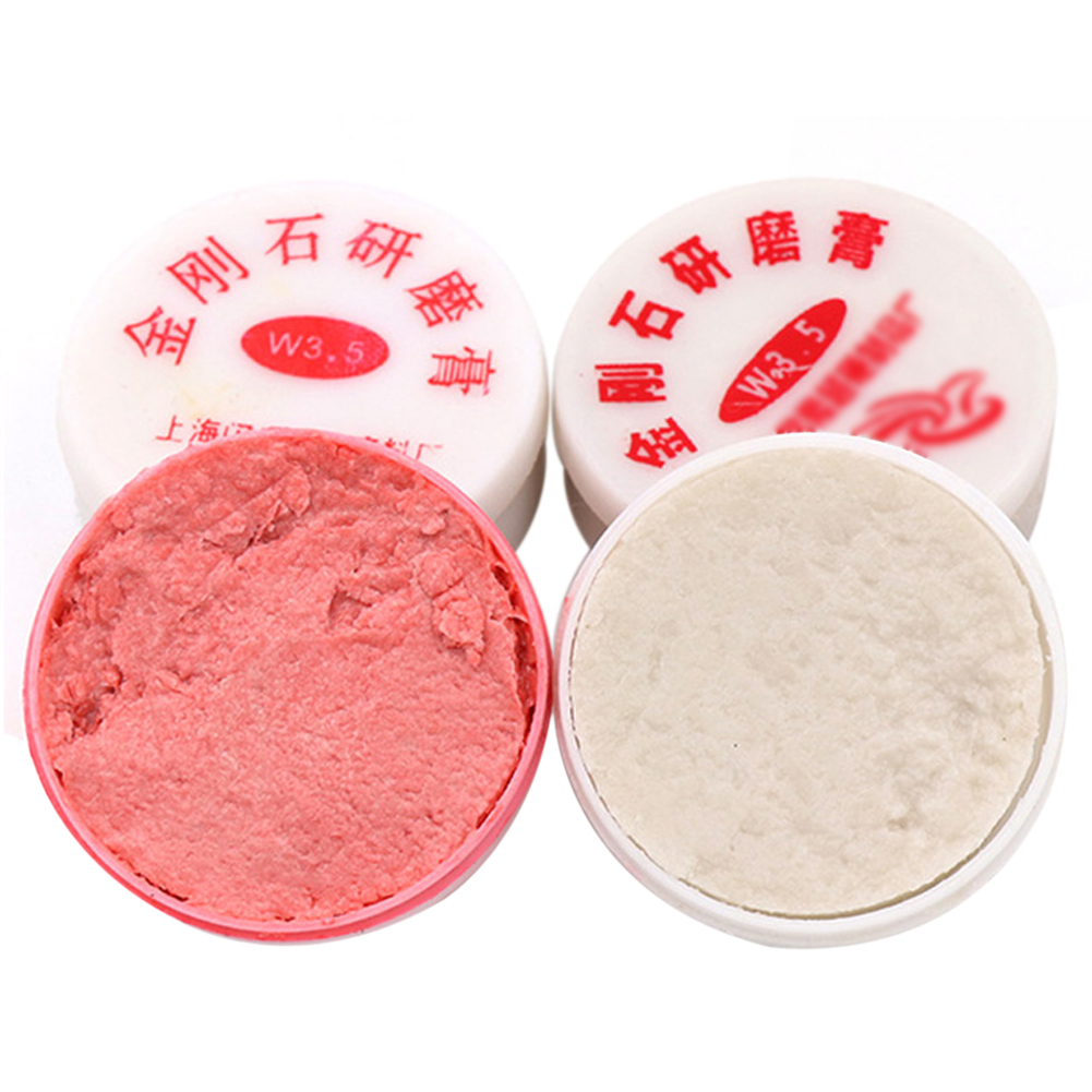 Durable Grinding Paste Powder White/Pink/10g Abrasives Cemented Carbide Gemstones Jade Polishing Paste