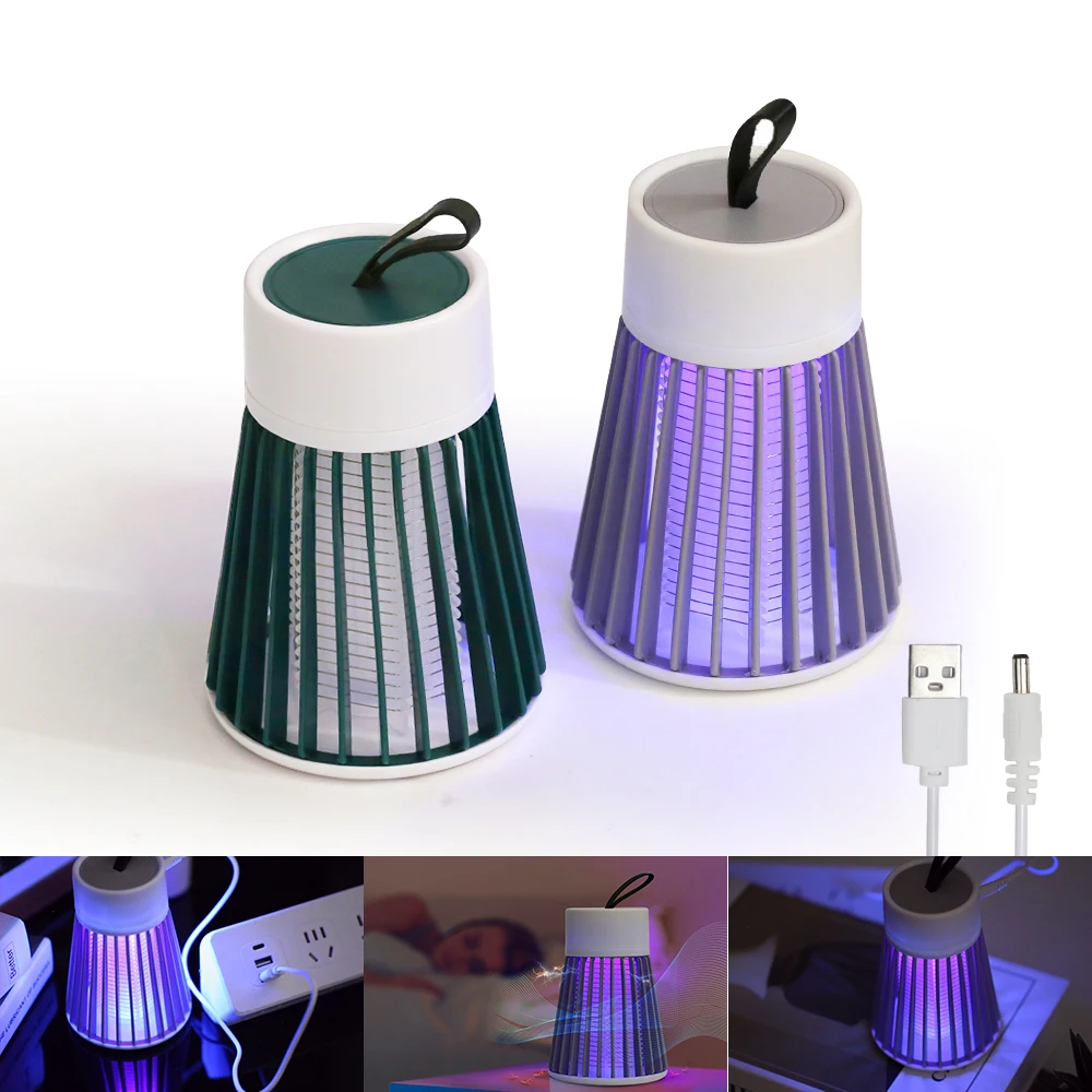 Elektro schock Mücken vernichter Lampe USB 5V Fliegenfalle Zapper Insekten vernichter Abwehr Schlafzimmer Outdoor Anti Mücken falle