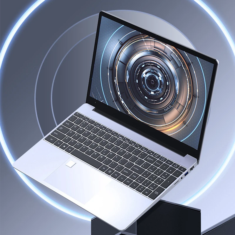 Laptop acessível de 15,6 polegadas - 8 GB de RAM, SSD maxi de 1 TB, computador notebook Windows 11 perfeito para estudantes e trabalhos de escritório retroiluminado KB