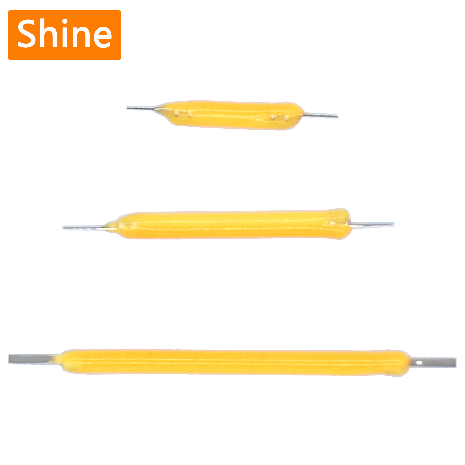 10 Stück DC3V Edison-Birne LED COB Filament Lampenteile 18,8 mm 29 mm 38 mm Glühlampenzubehör Diode für Beleuchtung DIY