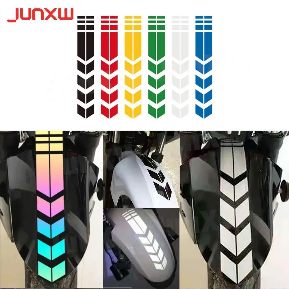 Đa Năng Xe Máy Mũi Tên Sọc Dán Phụ Kiện Fender Dán Chống Thấm Nước Chống Thấm Dầu Phản Quang Dán Xe Máy Băng Decal