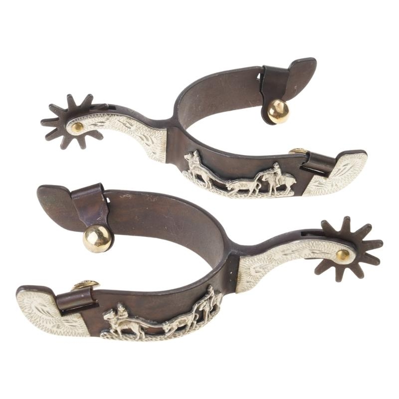 R6fe Horse Spur Замена мягкой стали Western Cowboy Spur Spuring