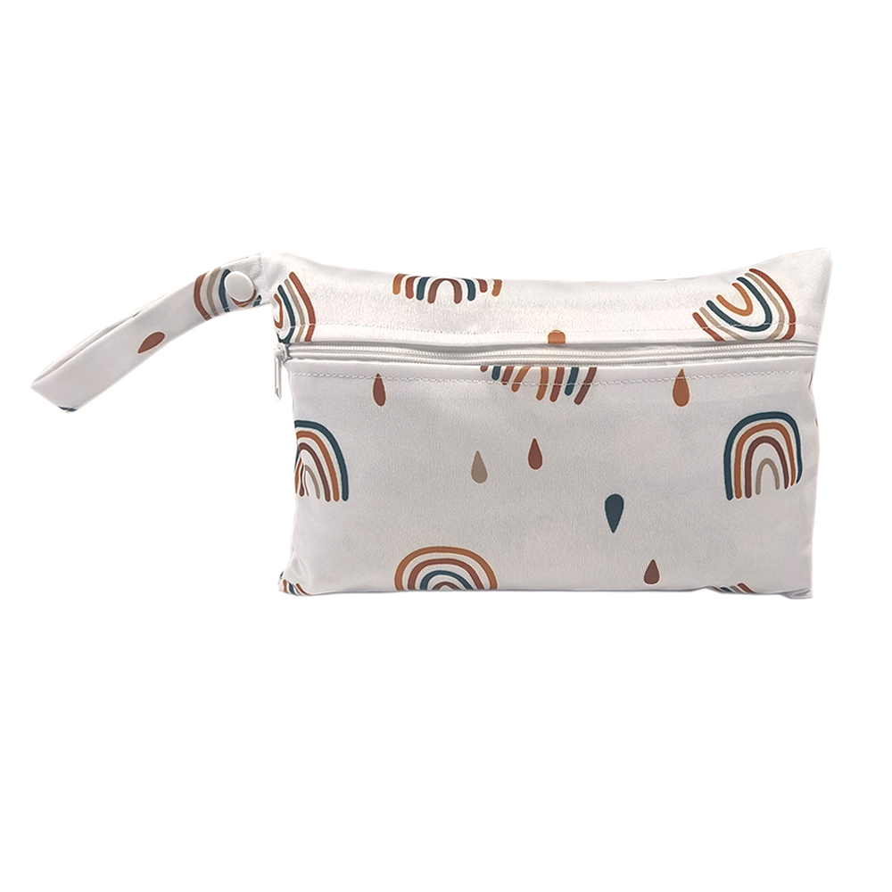 35 รูปแบบใหม่ขนาด: 15*22.5 ซม.Wetbags ล้างทําความสะอาดได้ผ้าอ้อมผ้า Nappies กระเป๋ากันน้ํากีฬา Travel Carry กระเป๋า