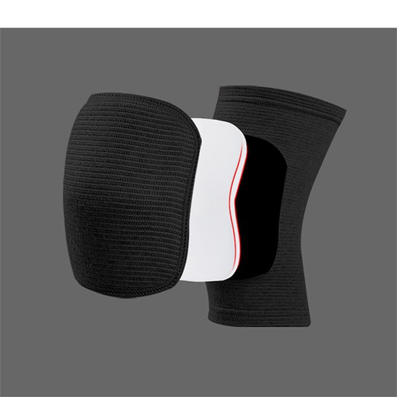 1pair Knee Brace Sponge Sleeves Breathable Flexible Elastic Support Protector Pad
