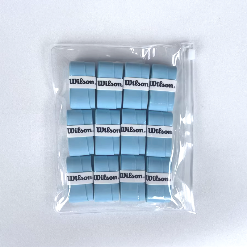 24/12 Pcs WILSON Original Overgrip คุณภาพสูงมือกาวลื่นเข็มขัดพาเดลเทนนิสชายหาด Pickleball Racket Grip อุปกรณ์เสริม