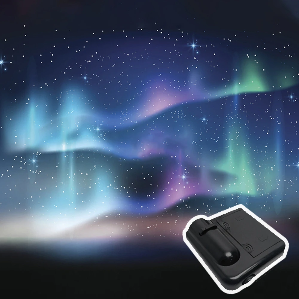 Cực Quang Mặt Trăng Galaxy Đèn Chiếu Sáng Tạo Nền Bầu Không Khí Đèn Ngủ Trái Đất Máy Chiếu Chụp Ảnh Đèn Cho Món Quà Sinh Nhật