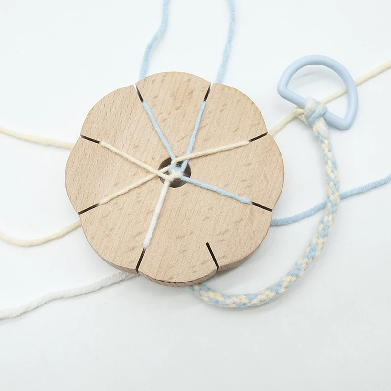 รอบ Kumihimo Beading สายไฟ Disc Disk Braiding เครื่องมือประดับด้วยลูกปัดแผ่น DIY เครื่องประดับโฟมสําหรับ Handmade Craft