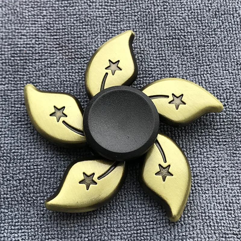 ใหม่โลหะสีบรอนซ์ Fidget Spinner R188 Mute Bearing Hand Spinner ปลายนิ้ว Gyro ความเครียดบรรเทาของเล่นสําหรับเด็กผู้ใหญ่