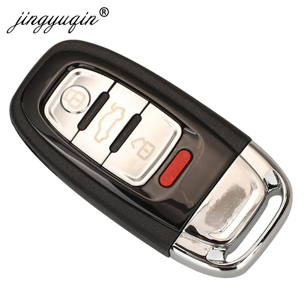 Jingyuqin-llave remota inteligente Semi sin llave, 3/4BTN, 315MHz/433MHZ/868MHZ, 8T0, 959, 754C, para Audi Q5, A4L, A5, A6, A7, A8, RS4, RS5, S4, S5