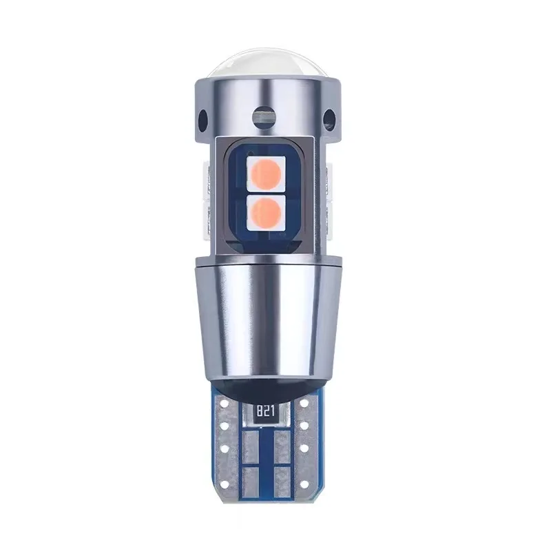 4ชิ้นไฟด้านข้างภายในรถ T10 W5W ไฟท้าย LED 192 3030 10SMD 12V โคมไฟอัตโนมัติ CANbus ไม่มีข้อผิดพลาดหลอดไฟท้ายรถเครื่องหมายรถ