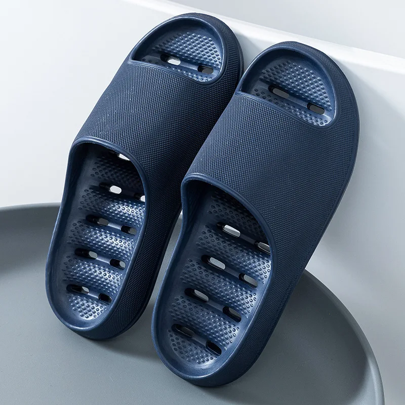 Pantofole BEVA, antiscivolo, deodoranti, pantofole da bagno per la casa, bagno hotel, pantofole con perdite cave per uomo e donna, estive