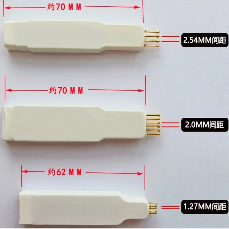 Combustion Needle 1.27/2.0/2.54mm 4/5/6P Combustion Probe STC STM32 ARM single-chip microcomputer Spring Probe STM8