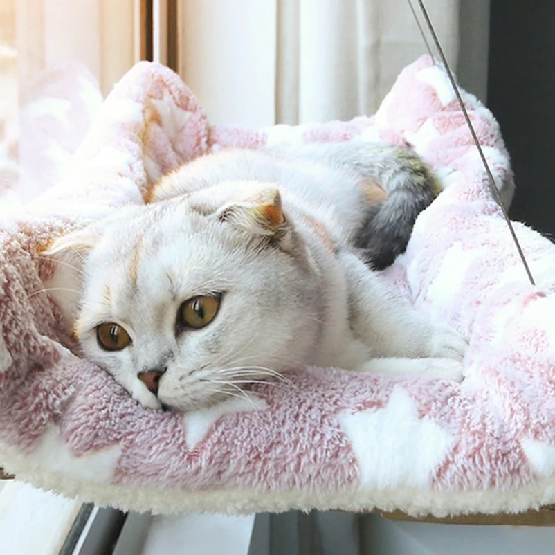 Huisdier Kat Hangmat Opknoping Kat Bed Lager 20Kg Comfortabele Kat Zonnig Venster Seat Mount Kitten Klimrek Huisdier Accessoires