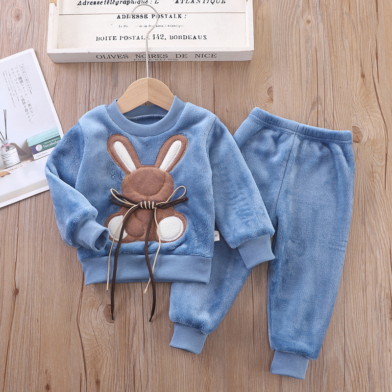 3 個冬秋幼児赤ちゃん男の子女の子服ベビーセーターコート + パンツ + フード付きベスト衣装セット幼児暖かい服スーツ
