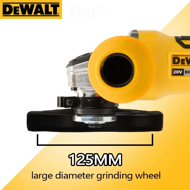 DeWalt Angle Grinder Brushless Handheld Grinding Machine Polishing Machine Wireless Lithium Battery Cutting Machine Dcg405