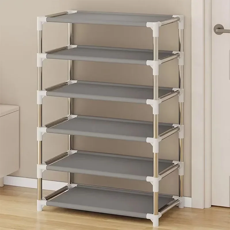 Non-woven dormitory door simple cabinet simple shoe rack multi-layer space saving and economical home dustproof box cabinet