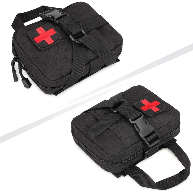 Erste-Hilfe-Tasche Upgrade Taktische EMT-Tasche Rip Away Molle Medizinisches Kit IFAK Tear-Away Travel Outdoor Wandern Mergency Survival Kit