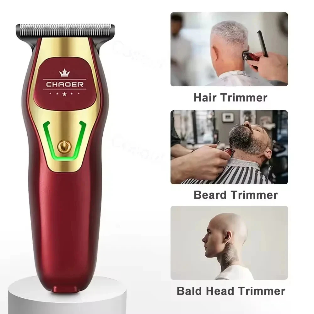 Aparador de cabelo mini portátil máquina de cortar cabelo elétrica recarregável pequena máquina de cortar cabelo cabeça careca aparador de cabelo barbeiro barbeador