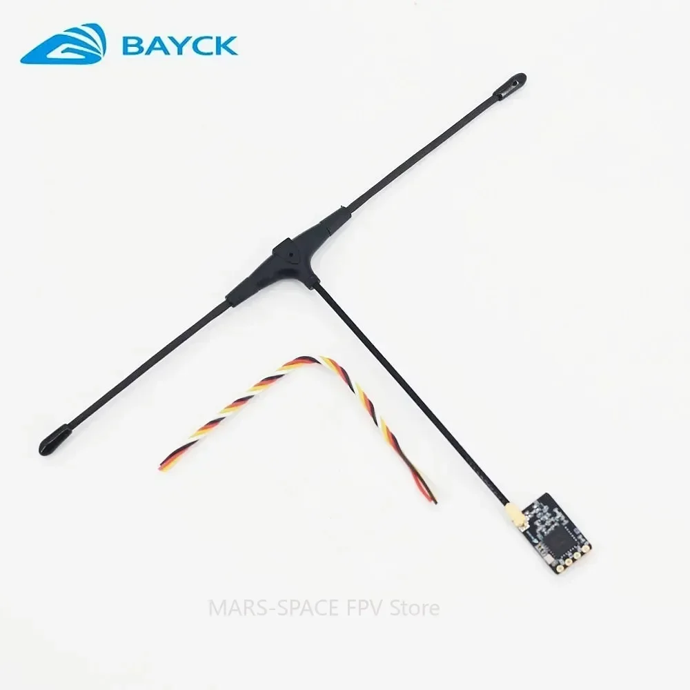 10 шт. BAYCK ELRS 915 МГц/2,4 ГГц NANO ExpressLRS приемник с антенной типа T, поддержка Wi-Fi, обновление для RC FPV, запчасти для дронов
