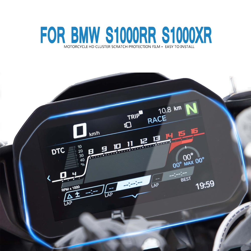 Cho Xe BMW S1000RR S1000XR 2020 2021 2022 Xe Máy Trầy Xước Cụm Màn Hình Bảng Đồng Hồ Bảo Vệ Nhạc Cụ Bộ Phim