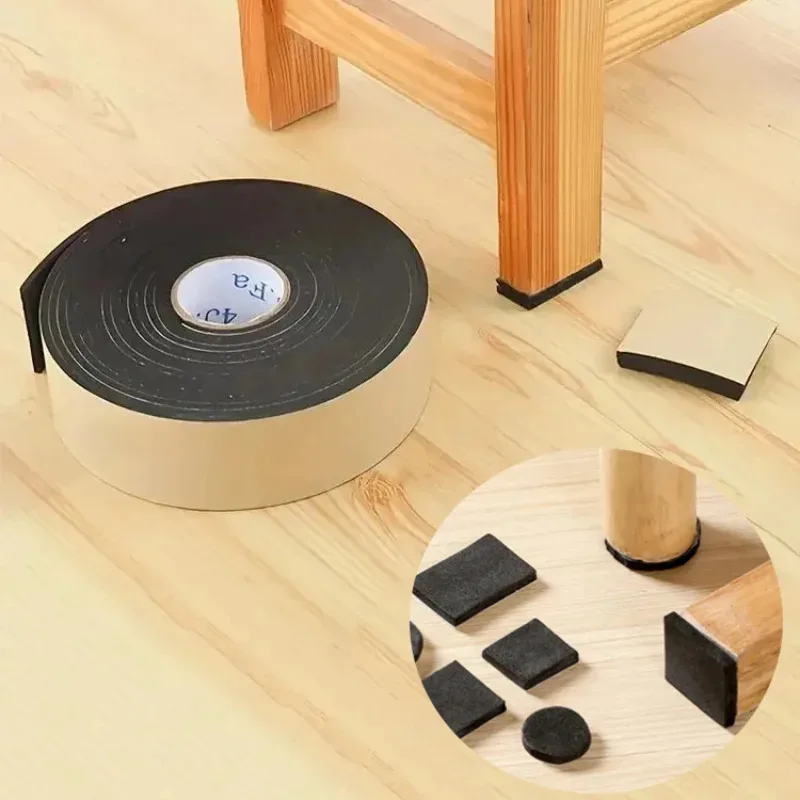 Estera de espuma EVA antideslizante, almohadilla protectora para patas de silla y mesa, alfombrilla autoadhesiva, accesorios para muebles, almohadilla silenciosa cuadrada