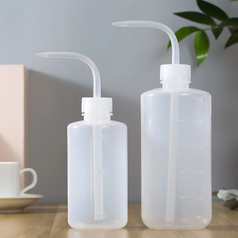 Tetera para vertido de pico de agua, herramienta para plantas suculentas, regadera de flores, botellas exprimibles con herramientas de jardinería, 150/250 / 500mL