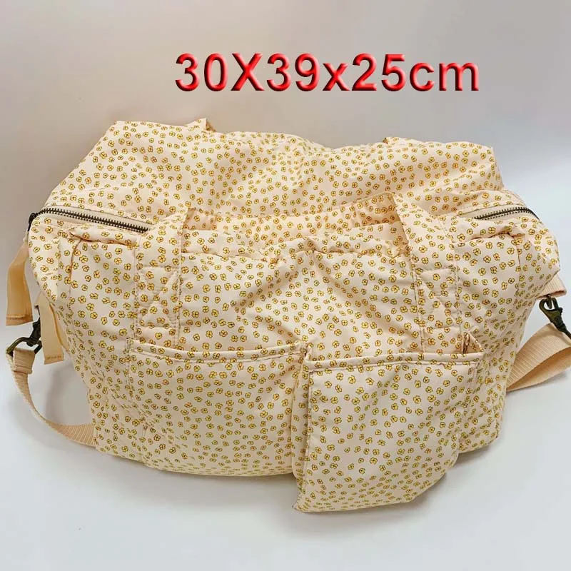 Công Suất Lớn Cho Bé In Hình Nappy Túi Xách Người Tổ Chức Mẹ Du Lịch Lưu Trữ Di Động Túi Đựng Tã Khăn Lau Chăm Sóc Trẻ Sơ Sinh Ba Lô