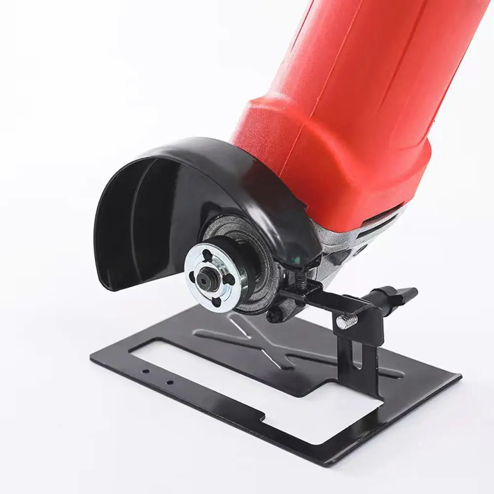 Universal Angle Grinder Bracket DIY Stand Holder Support Cutting Machine Base Woodworking Table Protective Stand