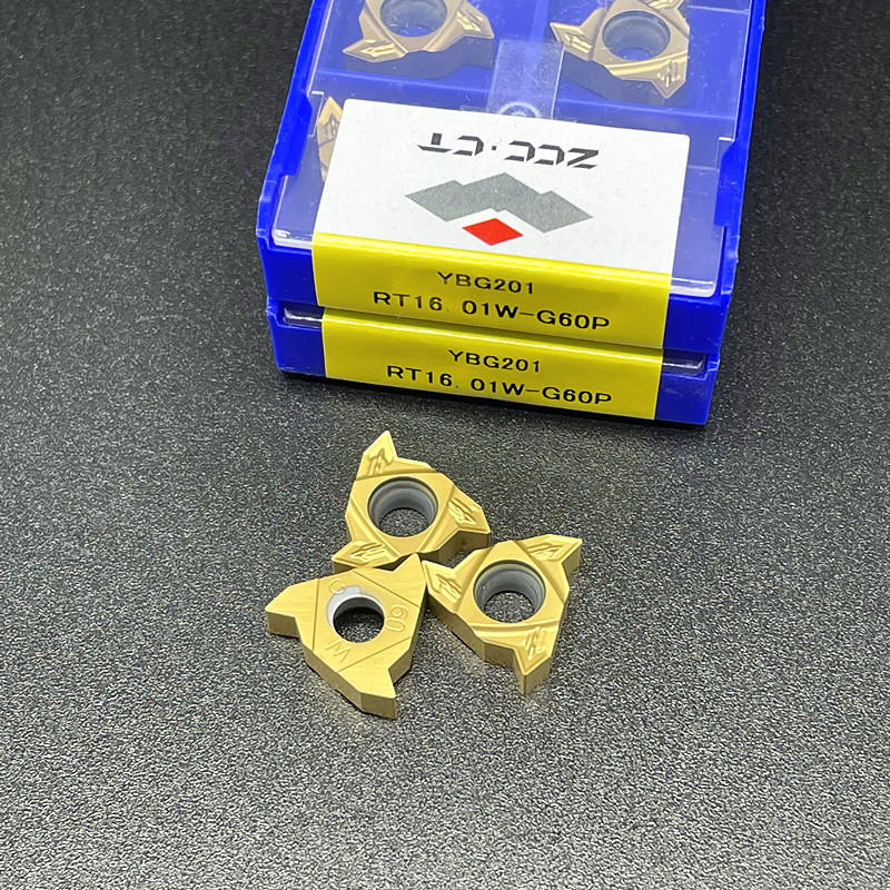 RT16.01W-G60P YBG201 RT16.01N-G60P YBG201 RT22.01W-N60P YBG201 RT22.01N-N60P ZCC.CT Hoja de aleación dura para corte de hilo de alta calidad