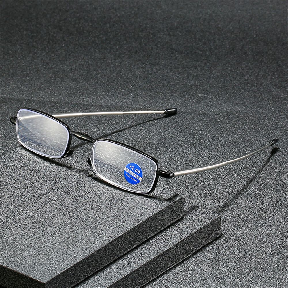 Độ Nét Cao Mắt Unisex Siêu Nhẹ Nhựa Presbyopic Kính Mắt Di Động Có Thể Gập Lại Chăm Sóc Thị Lực Độc Giả Kính Mắt