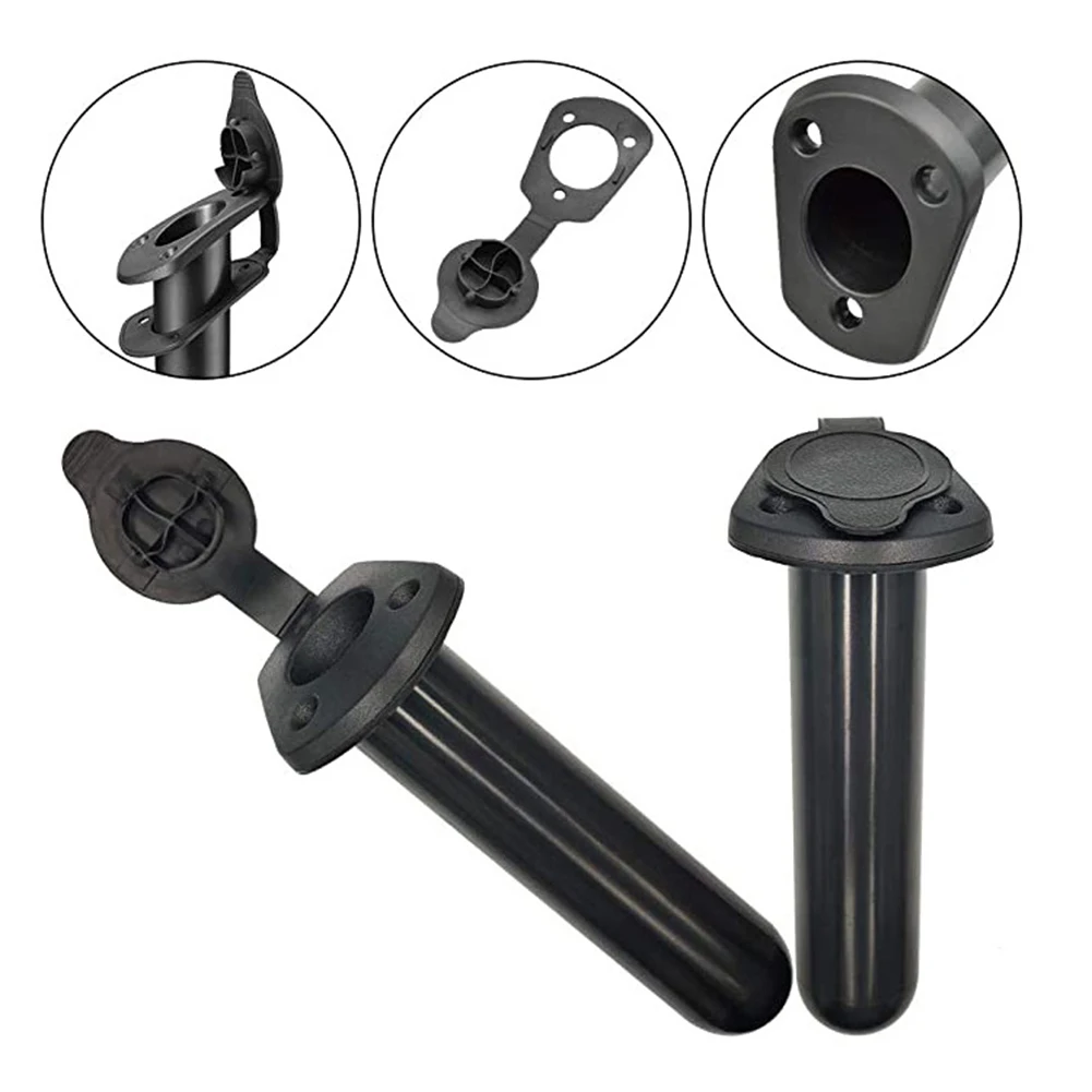 Flush Mount Pesca Rod Holder, Caiaque Canoa Barco Equipamento, Ferramenta Acessórios
