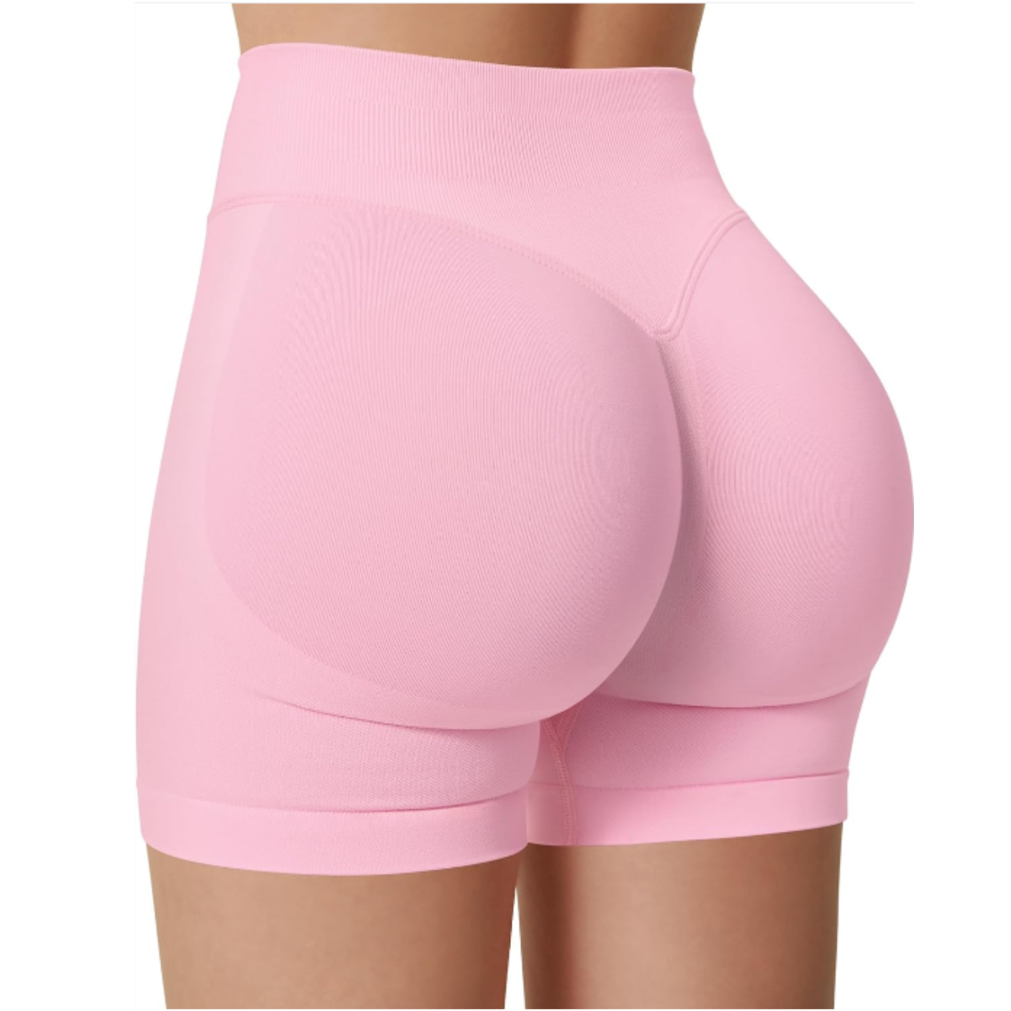 Pantalones cortos de Yoga de cintura alta de verano, pantalones deportivos para correr a la moda y sexis, mallas de Yoga de Color sólido