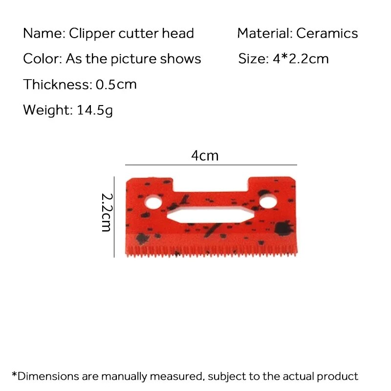 Vervanging Ceremic Blade Cutter Voor Wahl 8148 Tondeuse Machine Professionele Kapper Clipper Blades Salon Styling Tools