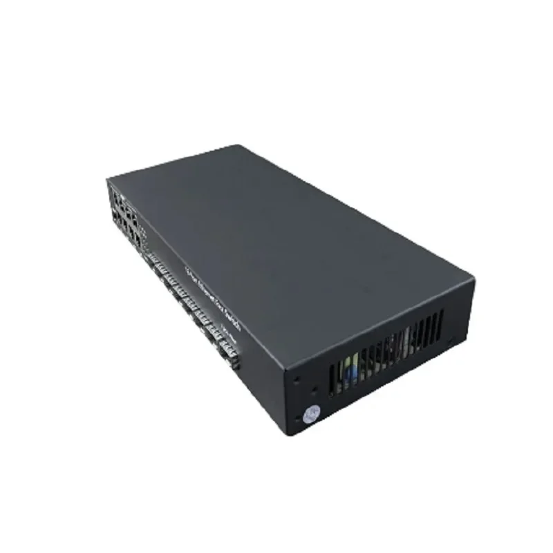 ZJ Full Gigabit 8 puertos SFP + 8 puertos RJ45 Switch de fibra SFP Compatible con todos los módulos ópticos Gigabit Plug and Play