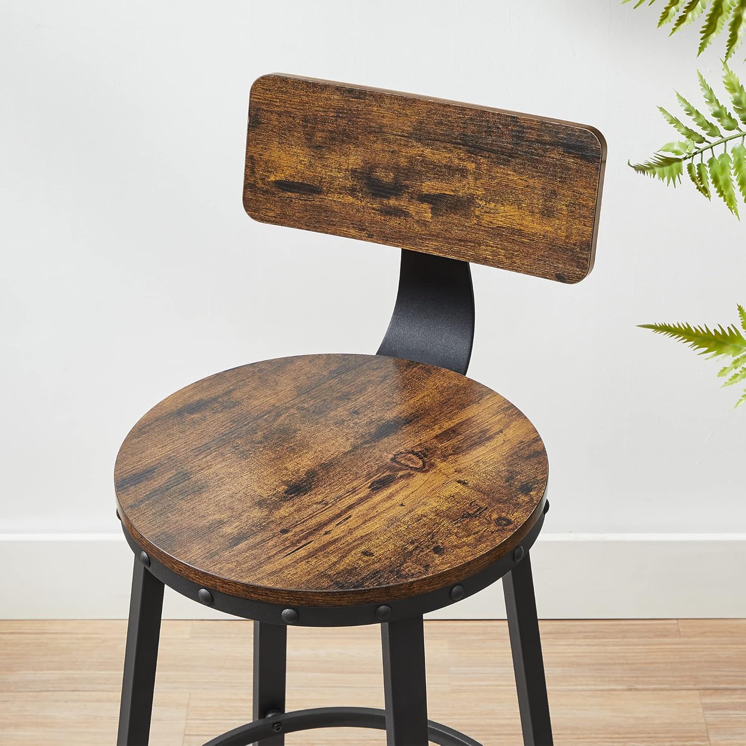 VASAGLE Barhocker Barstühle (Set, 2 St., 2er), Küchenstühle