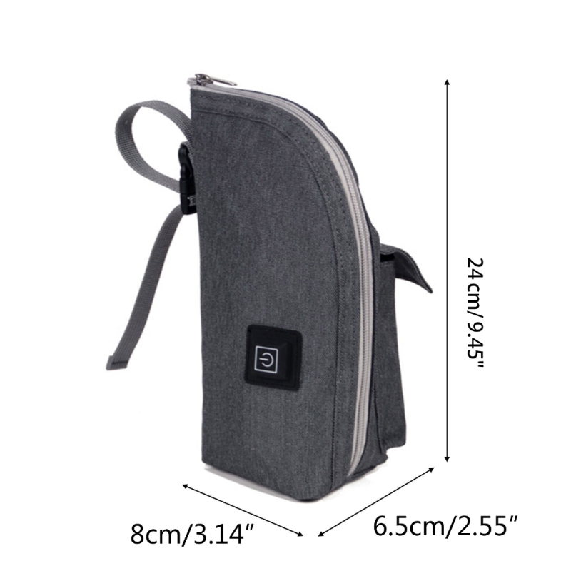 Máy hâm sữa bình sữa USB cho bé, Máy hâm sữa du lịch cầm tay, Nắp hâm nóng bình sữa