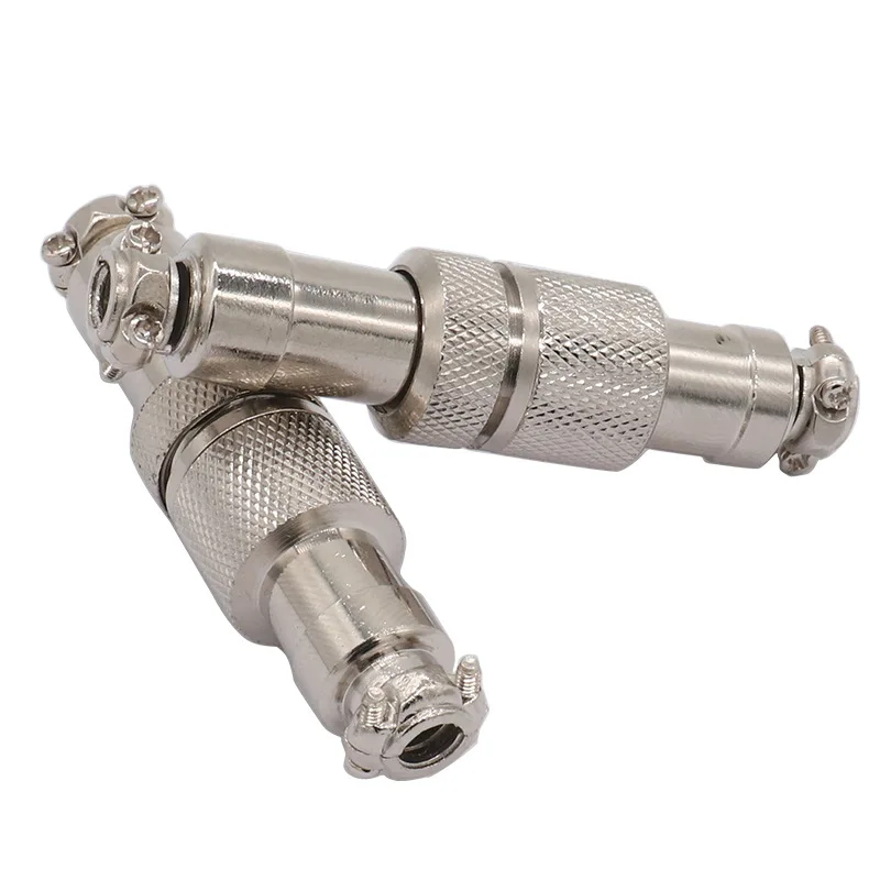 GX12 Connector การบิน 2/3/4/5/6/7 Pin M12 เกลียว M/F ปลั๊ก Socket สําหรับ Heavy Machinery RS765