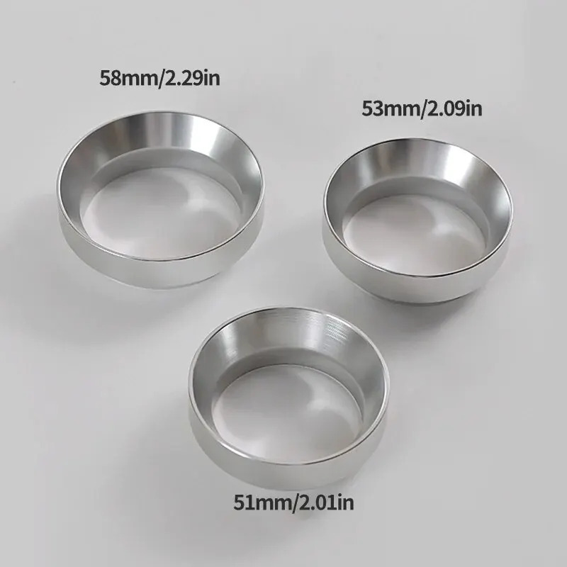 Pierścień dozujący kawę lejek dozujący espresso 51mm 53mm 58mm magnetyczny do Delonghi Breville E61 Portafilter narzędzie baristy akcesoria