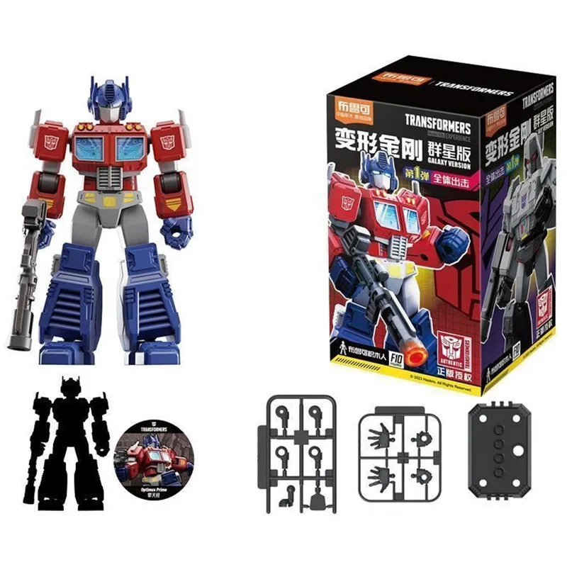 1/9pcs Transformer Building Block Splicing ของเล่น Optimus Prime bumblebee Shockwave Megatron หุ่นยนต์ Action Figure ของเล่นสําหรับของขวัญเด็ก