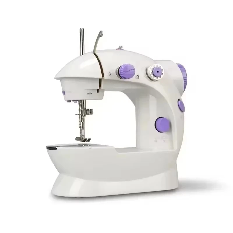 ポータブル多機能ミシン,ミニ家庭用ミシン,日曜大工アクセサリー,202,初心者,ファッション
