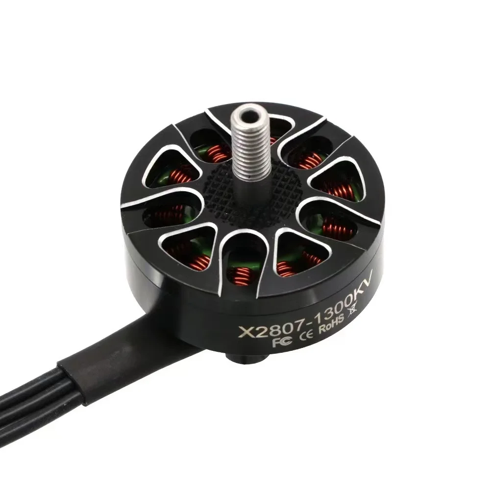 Moteur sans balais X2807 2807 1300KV 1700KV 4S-6S, pour drones de course RC FPV longue portée Mark4 FPV FreKou7 pouces, 4 pièces, DIY