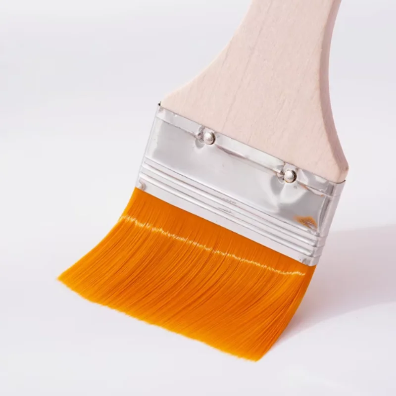 Set di pennelli in nylon con memoria da 12 pezzi/set per disegno a olio acrilico, acquerello, strumenti per pennelli per pittura in legno, materiali artistici