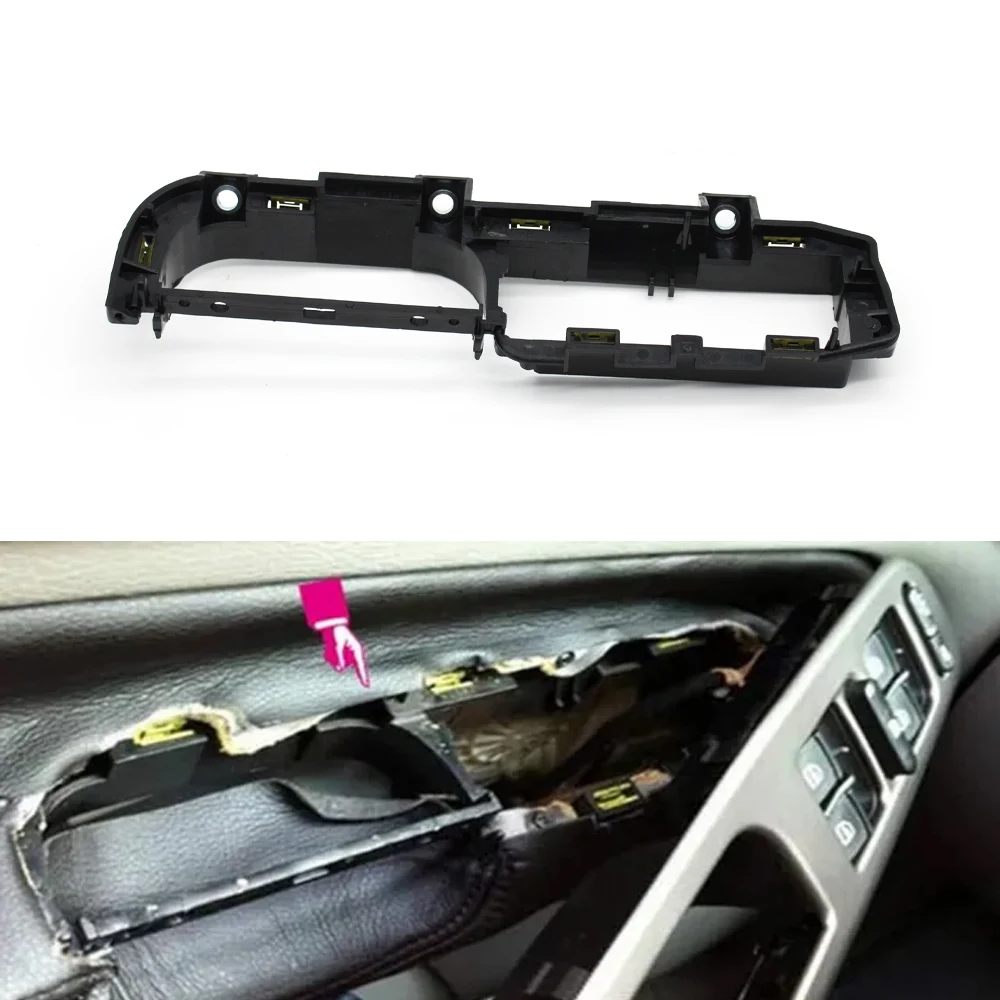 LHD Car Front Rear Left Right Black Door Pull Grab Handle For VW Bora Golf 4 MK4 Jetta 1999 2000 2001 2002 2003 2004