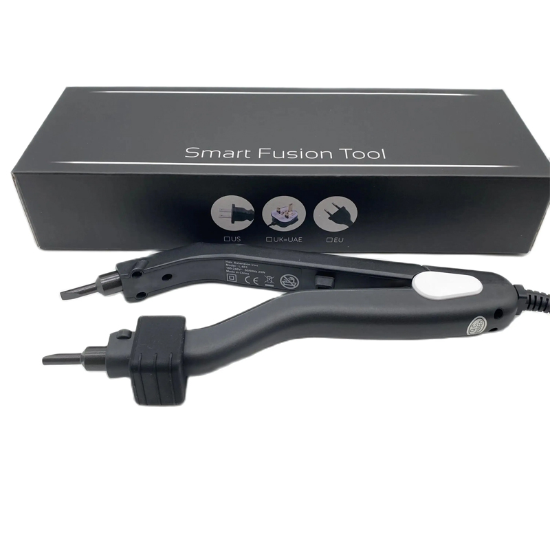 ブラックヒートヘアコネクタキット 220 度 L-601 温度制御可能なヒートアイロン高速ホットアイロン