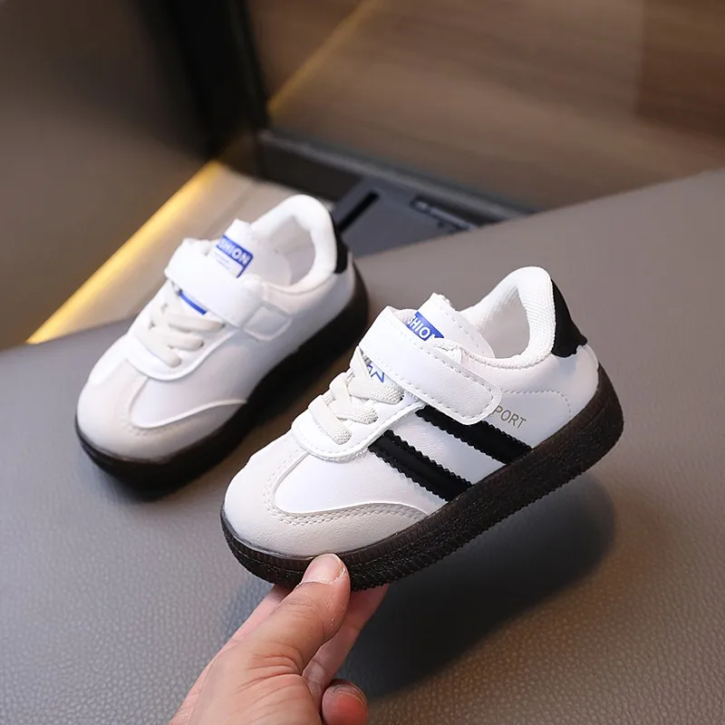 รองเท้าผ้าใบเด็กเด็กทารกกีฬารองเท้าเด็กวัยหัดเดินเด็กทารก Soft Sole First Walkers หญิง Hook Casual รองเท้ารองเท้ากลางแจ้ง