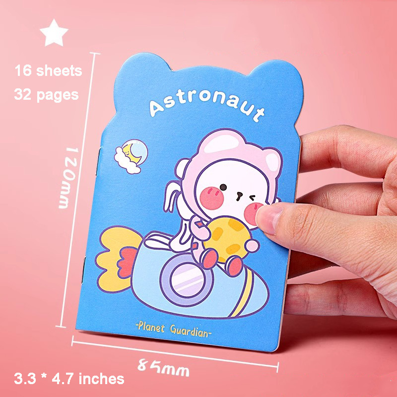 20pcs การ์ตูนน่ารัก Mini Notebook แบบพกพาขนาดเล็ก Note Diary เด็ก Pocket Book รางวัลหนังสือเล่มเล็ก