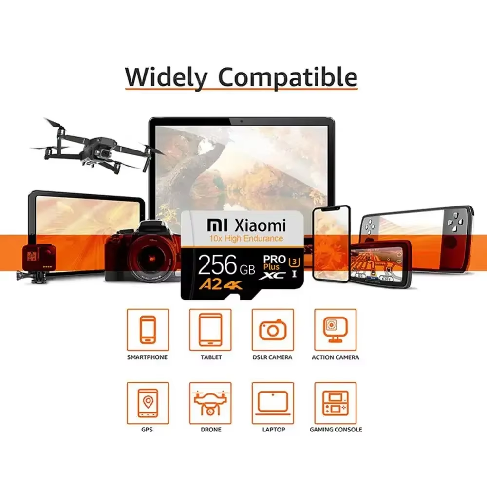 Xiaomi Real Capacity Micro TF SD Card 512GB 256GB SD Memory Card High Speed Cartao De Memoria 128GB For Nintendo Switch Phone PC