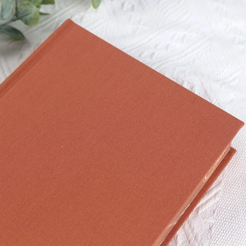 Custom Print Fabric Hardcover, Decor Books, Coffee Table, Home Decor com Edage Colorido