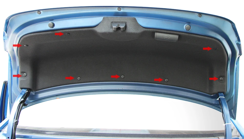 Clips de sujeción automáticos de 6 tamaños, 60 uds., retenedor de vehículo, remache, Panel de puerta para Audis TT B8 A1 A3 A4 B5 B6 B7 A5 A6 C5 C6 C7 A7 A8 D3 D4